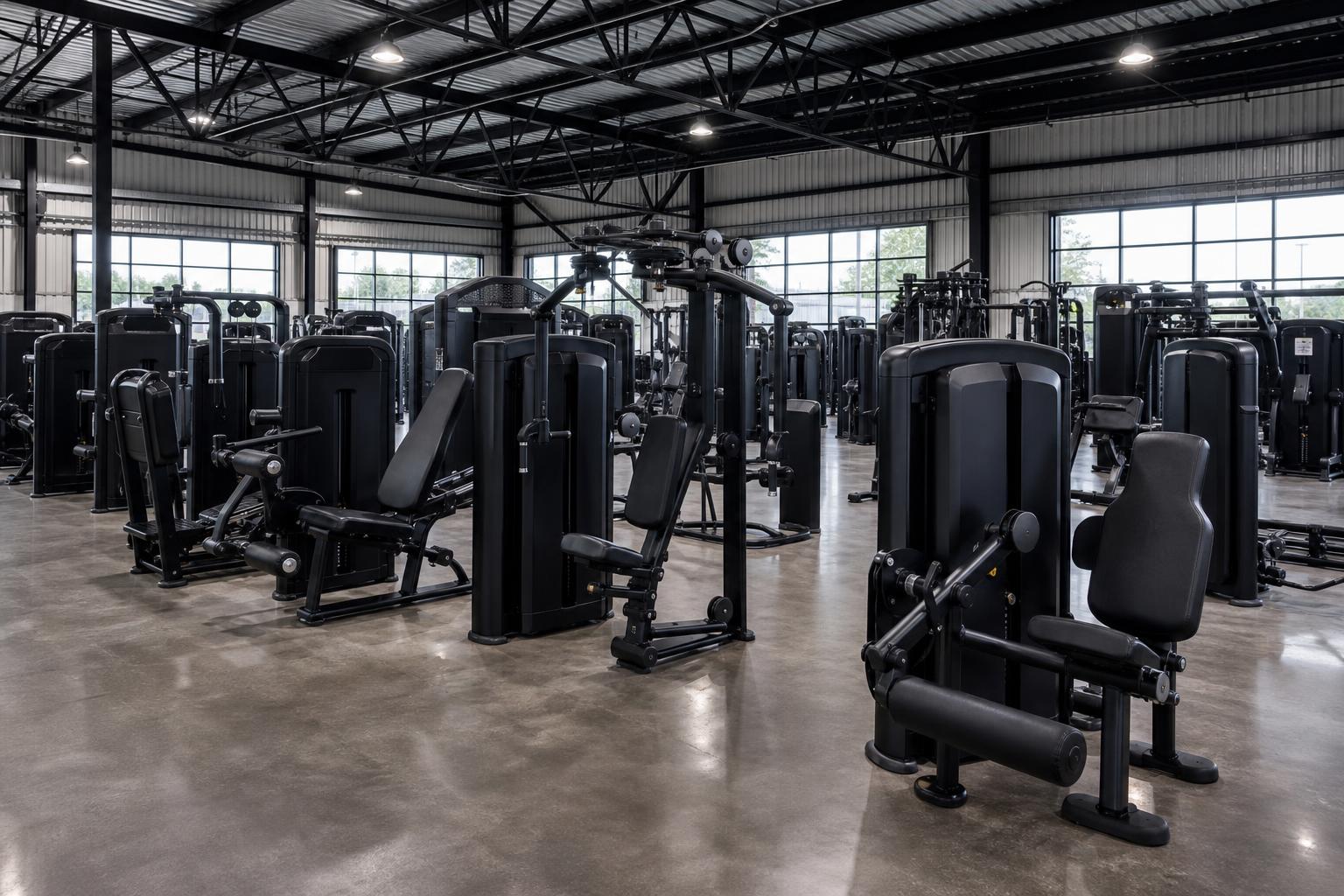Hardline Equipment warehouse in Atlanta